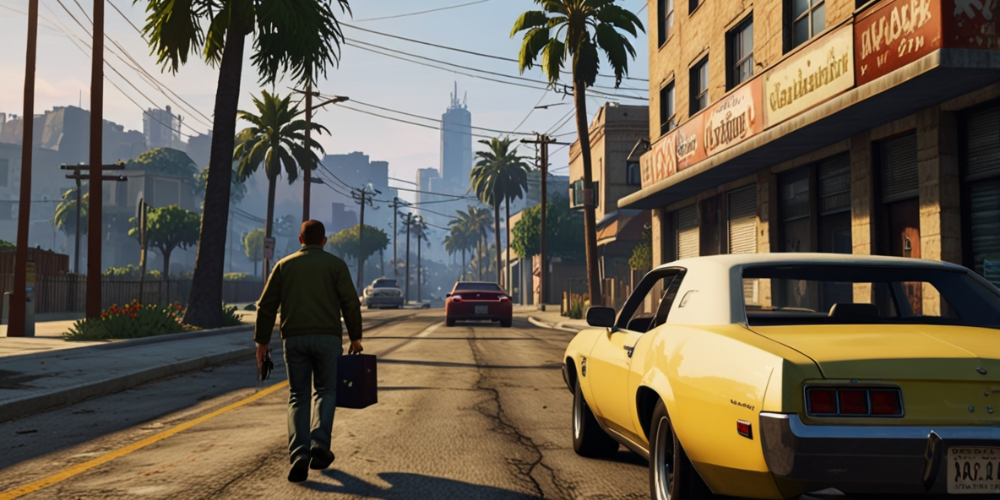 Grand Theft Auto V game